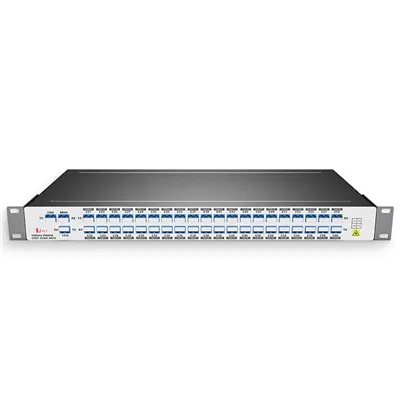 40CH AAWG DWDM MUX și DEMUX dualfiber 1U